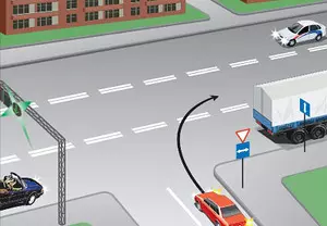 Пункт 9.8 ПДД РФ