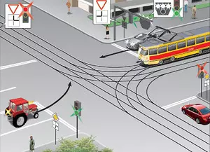 Пункт 13.4 ПДД РФ