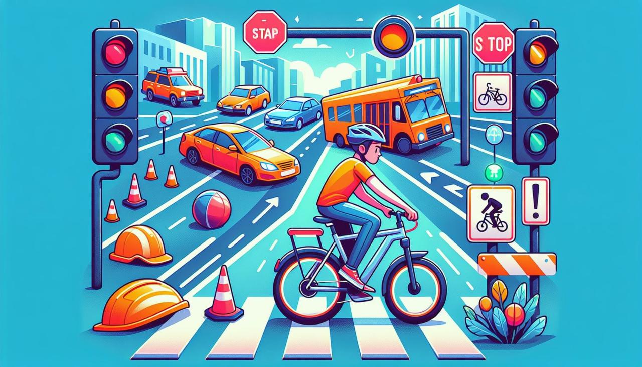 🚲 Всё о ПДД для велосипедистов: ключевые правила и советы: 🛣️ Основы безопасности: начальные шаги на дороге для велосипедистов