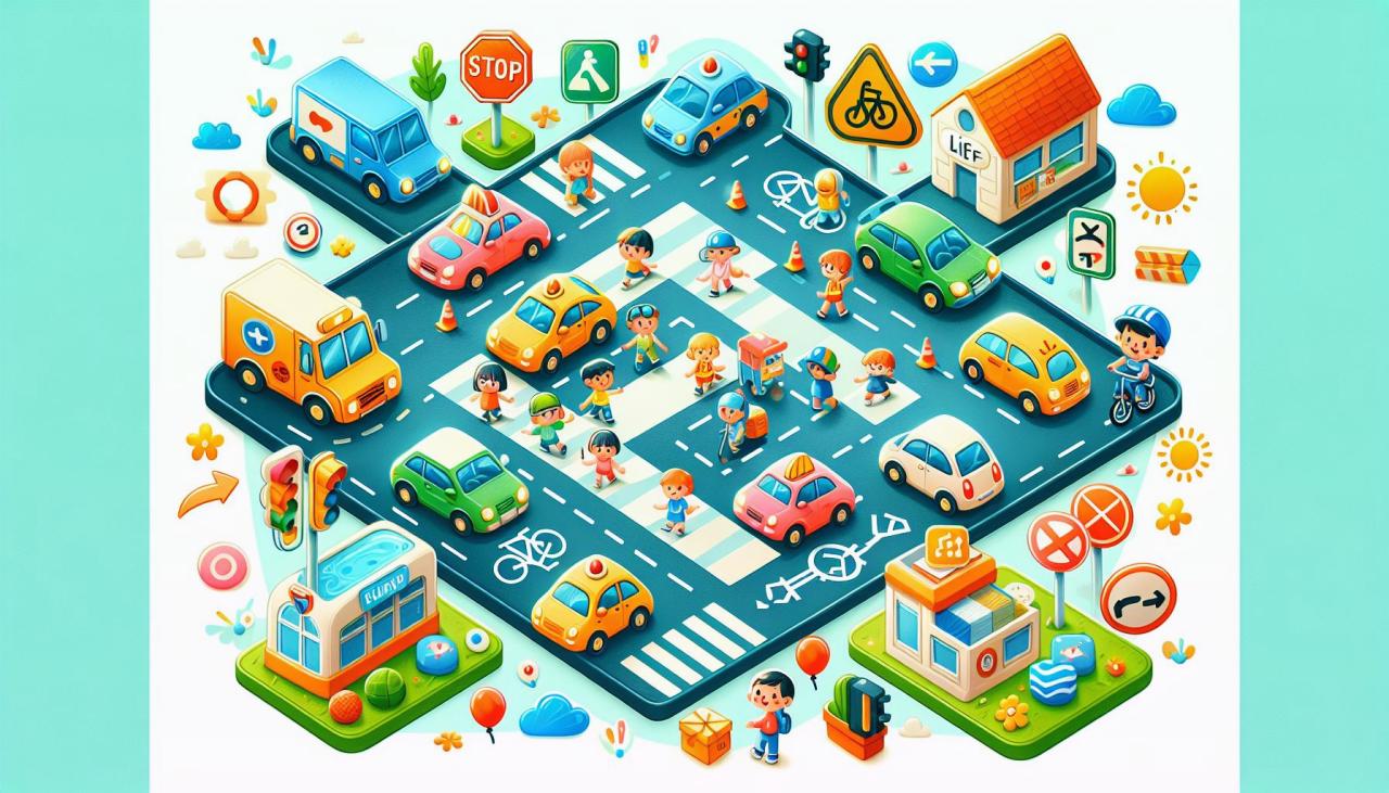 🛣️ Правила дорожного движения для детей: обучение через игру и обеспечение безопасности: 🚸 Основные правила дорожного движения для самых маленьких