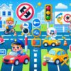🛣️ Правила дорожного движения для детей: обучение через игру и обеспечение безопасности