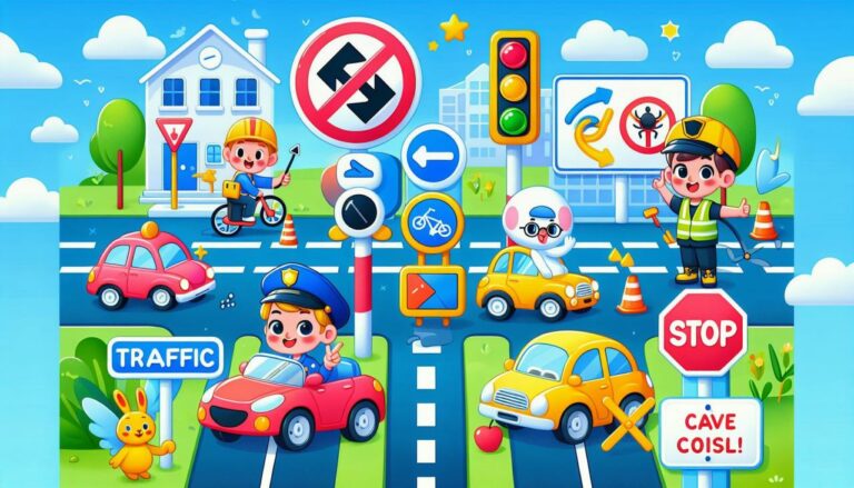🛣️ Правила дорожного движения для детей: обучение через игру и обеспечение безопасности