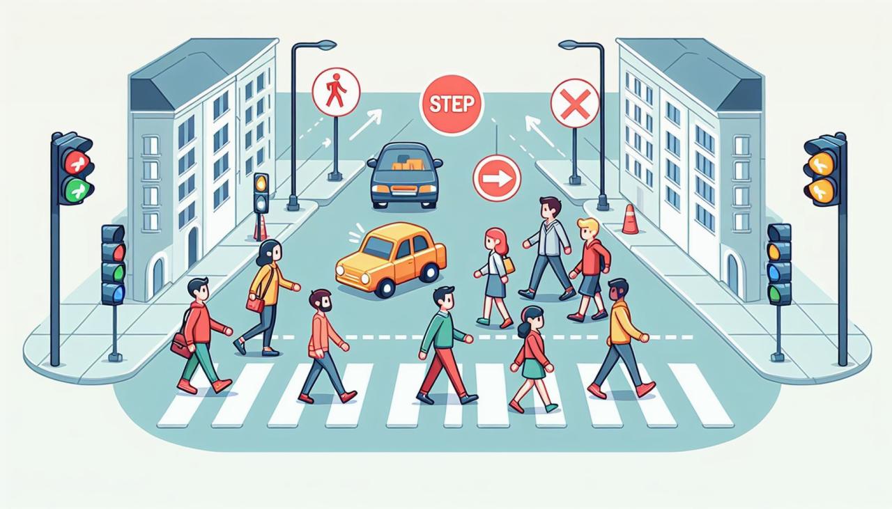 🚶 Правила дорожного движения для пешеходов: необходимые знания для каждого: 🚸 Основы безопасности: переход дороги по зебре