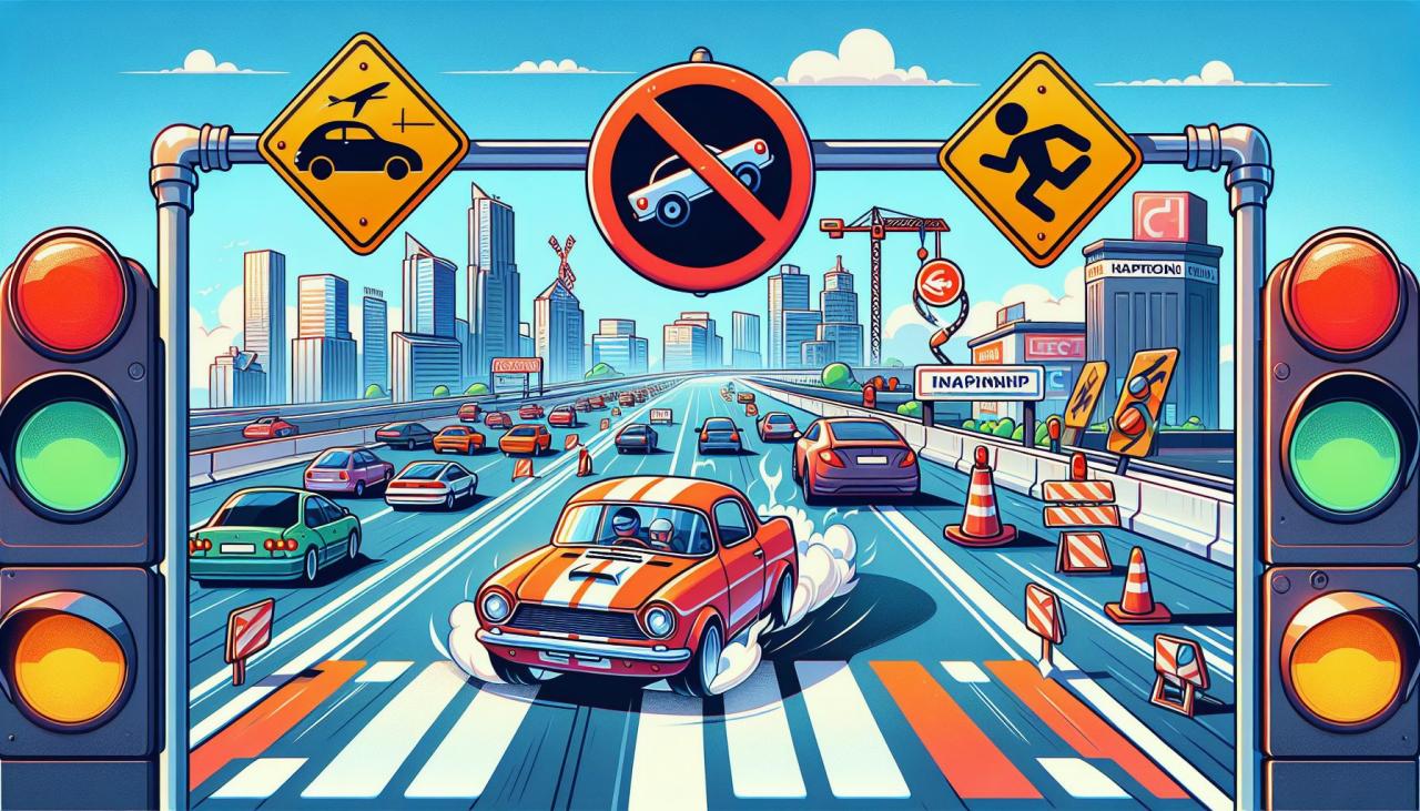 🏎️ Автогонки и правила дорожного движения: когда скорость важнее правил: 🏁 История развития автомобильных гонок и их влияние на ПДД
